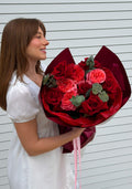 Amour Rose - French Roses, Garden Roses, Eucalyptus