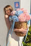 Cloud 9 - Colorful Hydrangea Basket