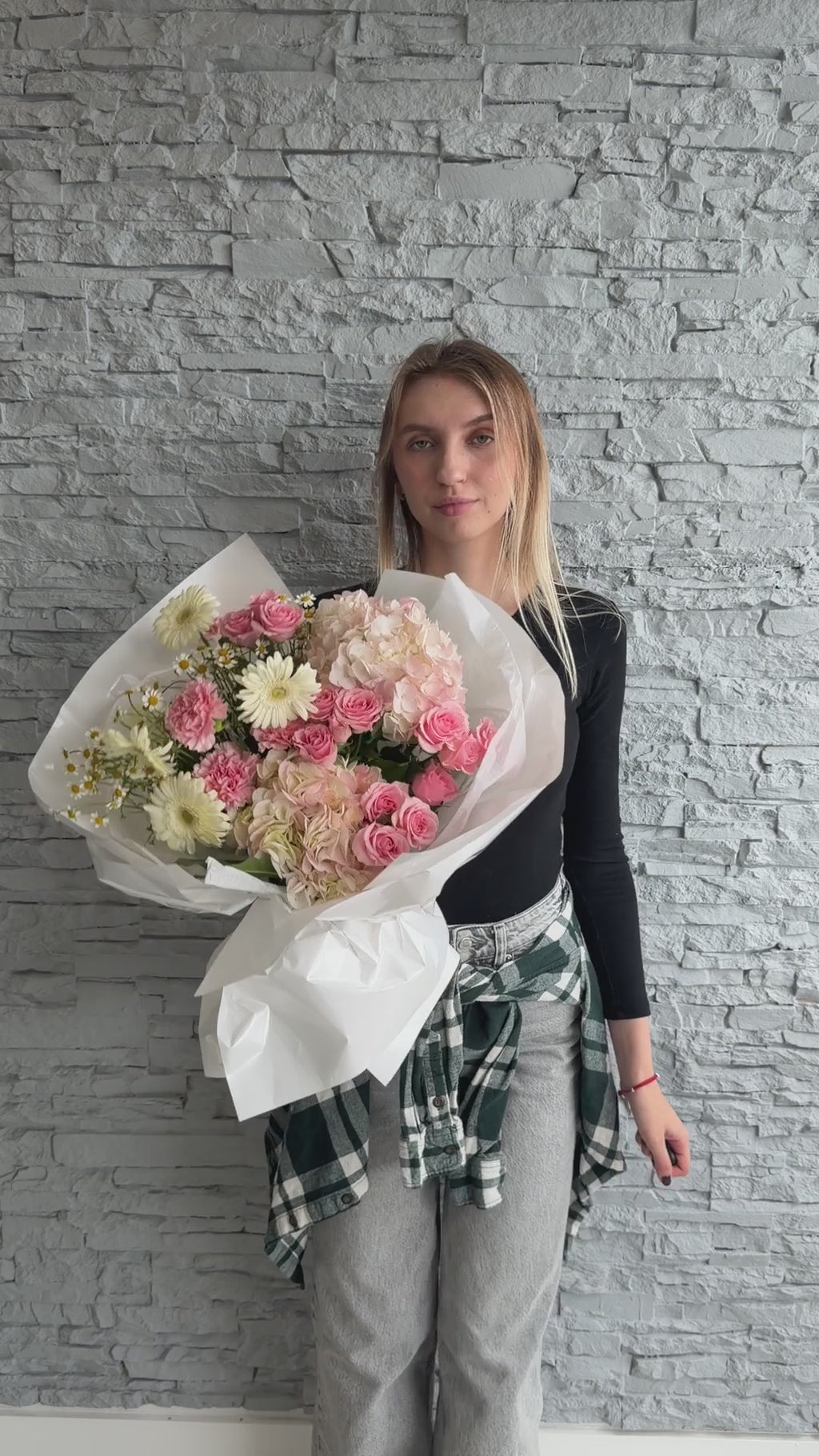 Muse - gerberas, hydrangeas, carnations, spray roses, camomile