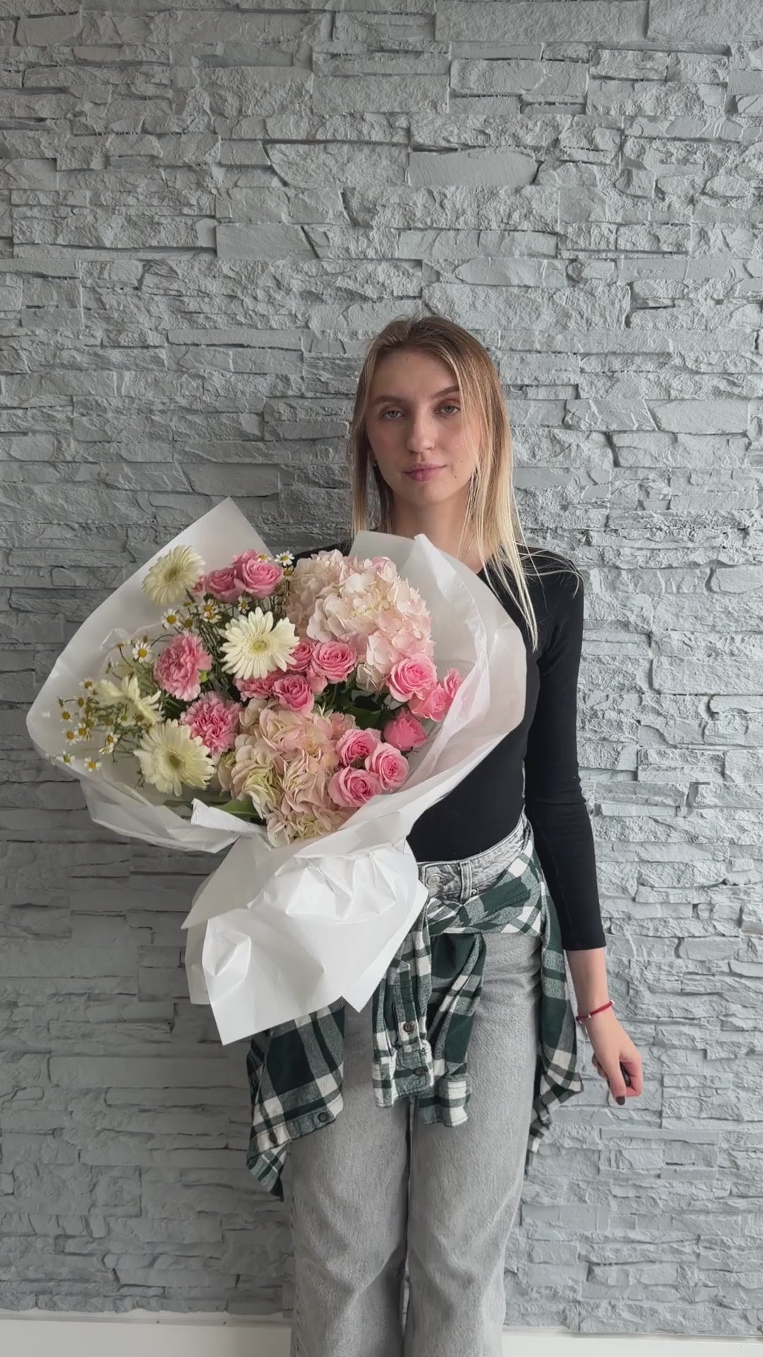 Muse - gerberas, hydrangeas, carnations, spray roses, camomile