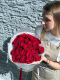 Red Roses - Premium Fresh Bouquet
