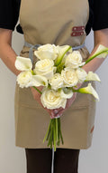 Wedding Bouquet - Callas, Roses, Ranunculus
