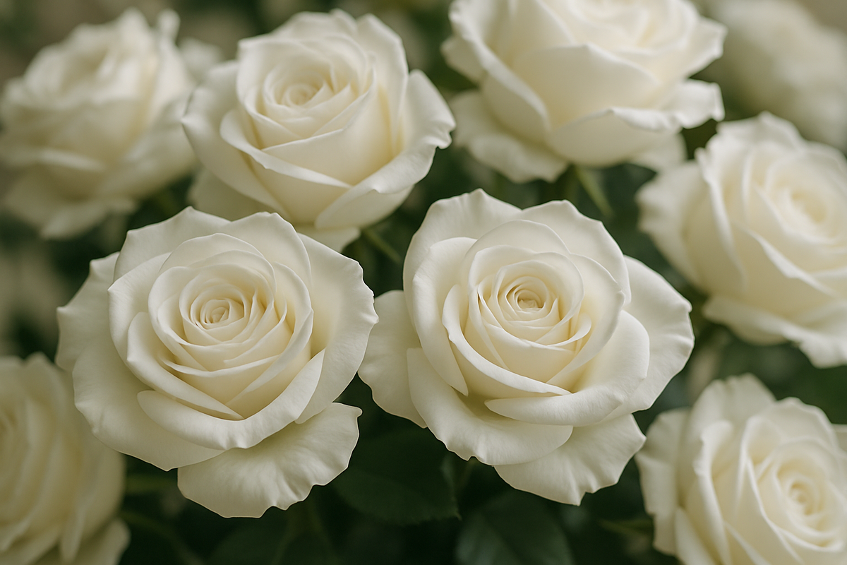 White roses